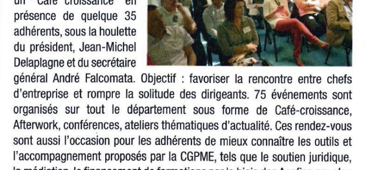 La CPME 74 fait sa rentrée